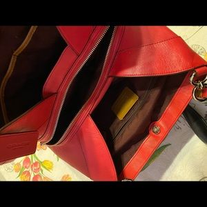 Coach Lexy Jacquard & Leather F57540